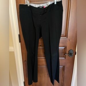 GUC Torrid Straight Trouser Pants - Black - Size 14R